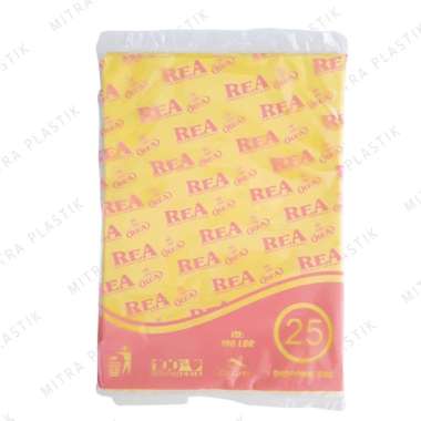 Plastik HD Tanpa Plong 25x35 REA Kantong Kresek Packing Online Shop Shopping Bag Tebal Silver Murah Kuning 25x35
