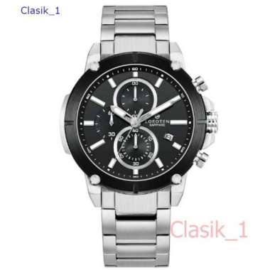 Original 100%!! Jam Tangan Pria Lofoten 6522 F-6522M Silver Hitam