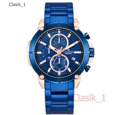 Original 100%!! Jam Tangan Pria Lofoten 6522 F-6522M Blue
