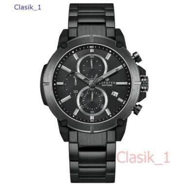 Original 100%!! Jam Tangan Pria Lofoten 6522 F-6522M Hitam