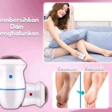 Pembersih Tumit 2000 rpm Penghilang Kapalan Penghalus Perawatan Kaki