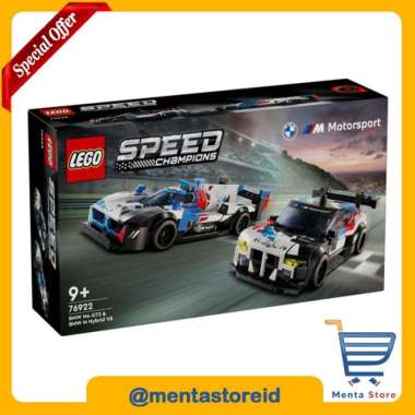 LEGO Speed Champions 76922 BMW M4 GT3 & BMW M Hybrid V8 Race Cars