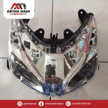Reflektor Lampu Depan Komplit Honda Vario Beat Scoopy Spacy Supra Vario 110 fi