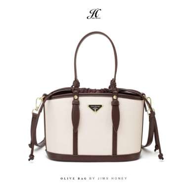 Jims Honey - Olive Bag - Tas Selempang Wanita White Brown