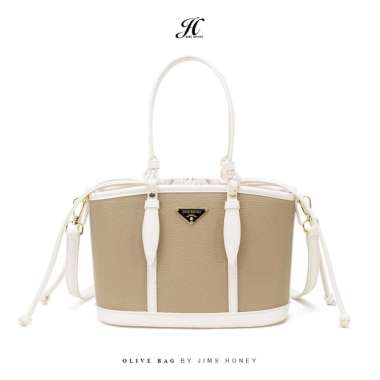 Jims Honey - Olive Bag - Tas Selempang Wanita White Green