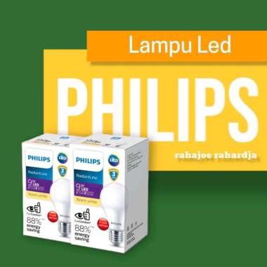 Philips Radiantline Lampu Led 9 W 9W
