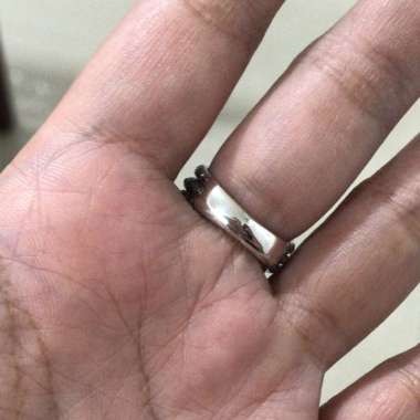 Cincin ring perak silver bali 925 Ukir Bunga Matahari Bulir Batu Natural Etnik wanita pria custom el