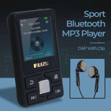 Sport Bluetooth MP3 Player DAP with Back Clip X55 Dvd Player Receiver Sofwofer Music Speaker Bekas K