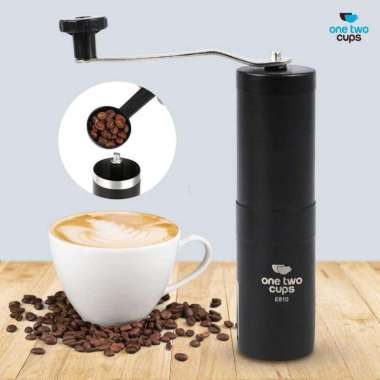 Penggiling Biji Kopi Manual Coffee Grinder Adjustable E810 Alat Kopi Mesin Grinder Elektrik Ekspreso