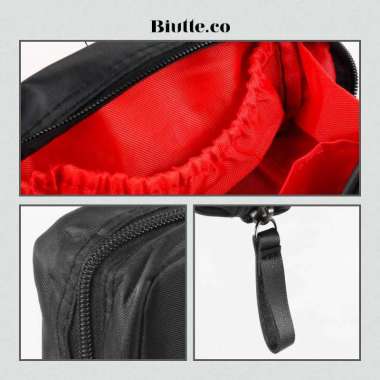 Tas Kosmetik Alat Make Up Portable Pouch Korean Style B4108 Tas Makeup Besar Muat Banyak Mek Kosmeti