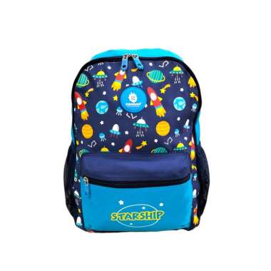 TAS CANNON 72011 STARSHIP RANSEL ANAK SEKOLAH BERGAMBAR Navy Blue