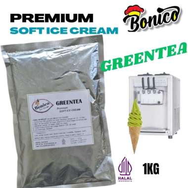 BONICO COFFEE SOFT ICE CREAM POWDER 1kg PREMIUM bubuk es krim Lembut KOPI cone STRAWBERRY