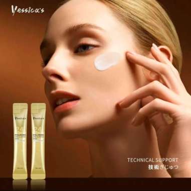 1 SACHET (BUKAN BOX) Yessica's 24k Hyaluronic Acid Sleeping Mask (Moisturizing, Smoothing, Firming) 