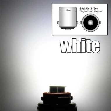 SEAMETAL Lampu Sein Mobil Rem Reverse LED 1156 BA15S 12-24V Merah