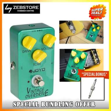 Effect Pedal Stompbox JOYO JF 01 Vintage Overdrive
