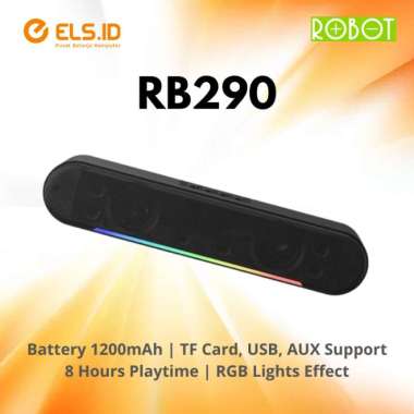 Speaker Bluetooth Robot RB290 Portable RGB