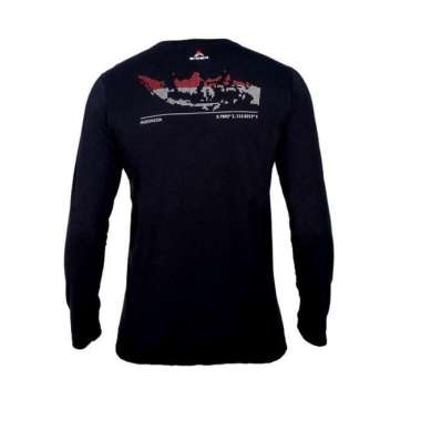 Eiger Kaos Panjang Pria Indonesia L/S T-shirt - Black L