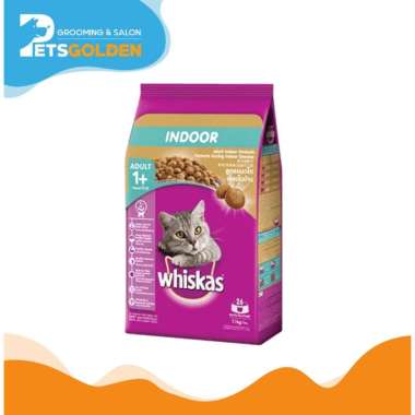 WHISKAS ADULT INDOOR 1.1 KG Makanan Kering Kucing Rumahan