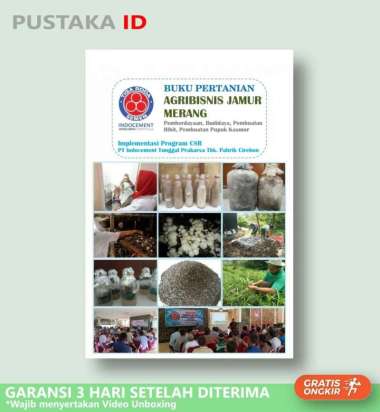 Buku Pertanian Agribisnis Jamur Merang