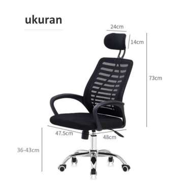 RM Kursi Kantor Kursi Belajar Kursi Game Kursi h2