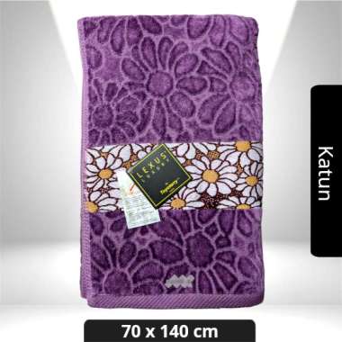 Handuk Mandi Lexus Luxury Dewasa 70x140 by Toyo Terry Premium Tebal Anti Jamur Termurah Ungu