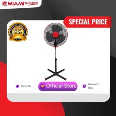Stand Fan Cosmos 16XDC Kipas Angin Berdiri Cosmos 16inch 16 XDC