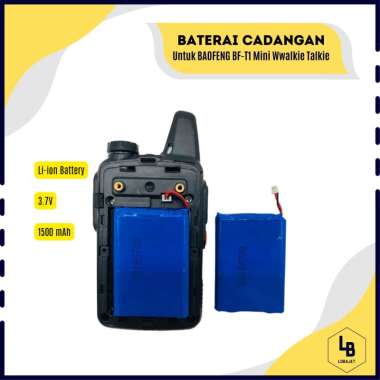 Baterai Cadangan Untuk Baofeng BF-T1 Walkie Talkie