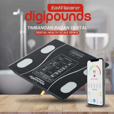 Taffware Digipounds Timbangan Badan Digital Scale 180kg