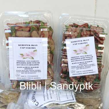 Kerupuk Ikan Tukan Bukan Tenggiri Belidak Belida Cap Sakura Jongkong Cempaka Kapuas Hulu Model Cabe