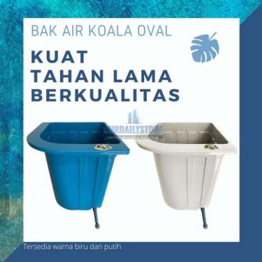 Bak Air Persegi Kotak Bak Air Kamar Mandi Plastik Multicolor