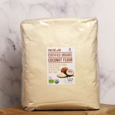 Mezzaluna Coconut Flour Organic [4000 g] 4kg Tepung Kelapa Organik