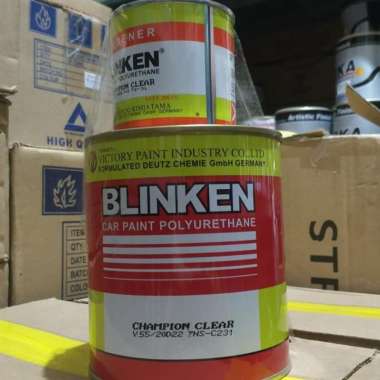 Vernish Pernis Blinken Glanzen Champion Clear 1 liter set