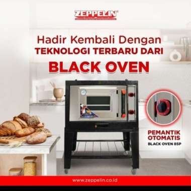 Black Oven Gas Zeppelin 85 cm 85cm Original Usaha Restoran
