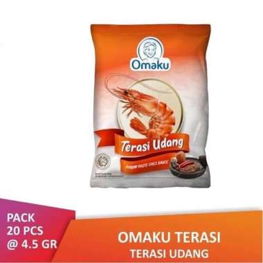 Omaku Terasi Bubuk Terasi Tabur Terasi Udang Halal BPOM Terasi Udang
