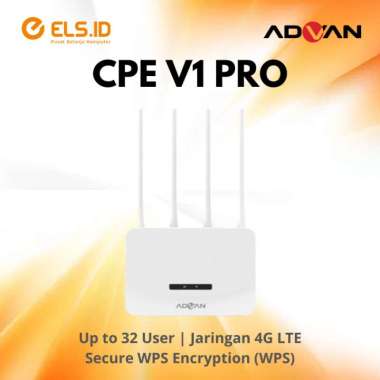 Advan CPE V1 PRO Modem Router Wi-Fi 4G LTE Unlock Operator