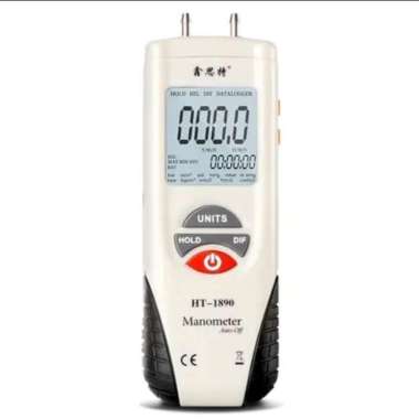 Manometer Air Pressure Gauge HT1890 Differential Digital HTI HT-1890