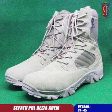 Sepatu Tactical Cordura Delta Boots 8 Krem - Sepatu PDL Tactical 43