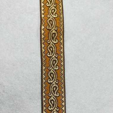 Renda Batik Baju Koko Kebaya Mustard