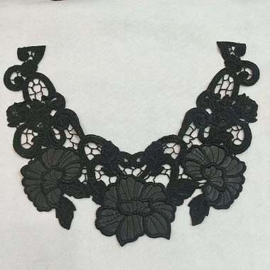 Renda Bordir Leher Import 5