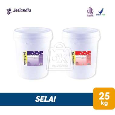 Selai Filling Buah Zeelandia Strawberry / Blueberry (PAIL 25 kg) Strawberry