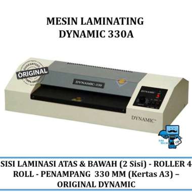 Mesin Laminating DYNAMIC 330A Original - Garansi Resmi