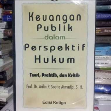 BUKU KEUANGAN PUBLIK DALAM PERSPEKTIF HUKUM Arifin Multivariasi Multicolor