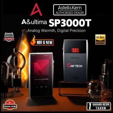 Astell&Kern A&ultima AK SP3000T / SP3000 T / SP 3000T / SP 3000 T Premium Hi-Res Vacuum Tube Music P