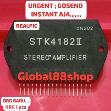 1pcs STK4182 II STK 4182 II ORIGINAL ASLI POWER AUDIO AMPLIFIER IC TRANSISTOR IGBT PSU SUPPLY