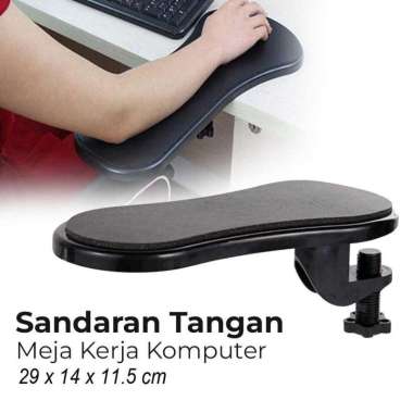 Sandaran Tangan Meja Kerja Komputer Arm Rest Pad 91526 Kiboard Komputer Keyboard Murah Lucu Untuk La