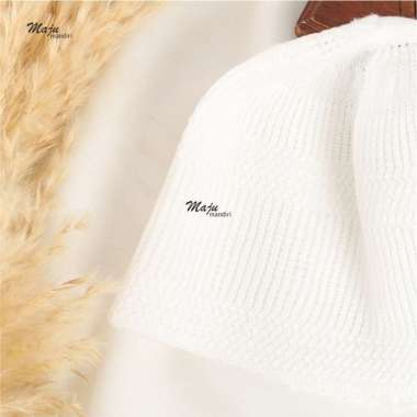 MAJU MANDIRI SUKAMAJU promo peci kopiah haji oleh oleh haji umroh kopyah rajut putih kopeah murah bi