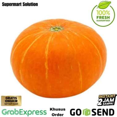 Labu kabocha Orange / Labu Kaboca