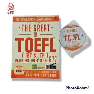 Buku The Great Of TOEFL (IBT & ITP) Multivariasi Multicolor