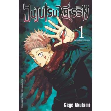Komik Jujutsu Kaisen 01 Multivariasi Multicolor
