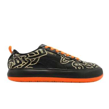 Sepatu PUMA Suede Mayu Pronounce walking shoes Black unisex 38126201 40